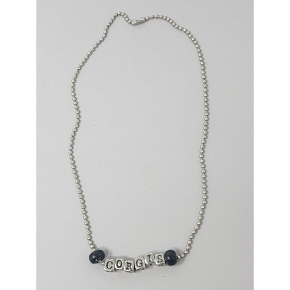 Corgi Dog Lover Jewelry Set With Brooch Cufflinks & Necklace‎ "All Corgi" - Picture 9 of 12